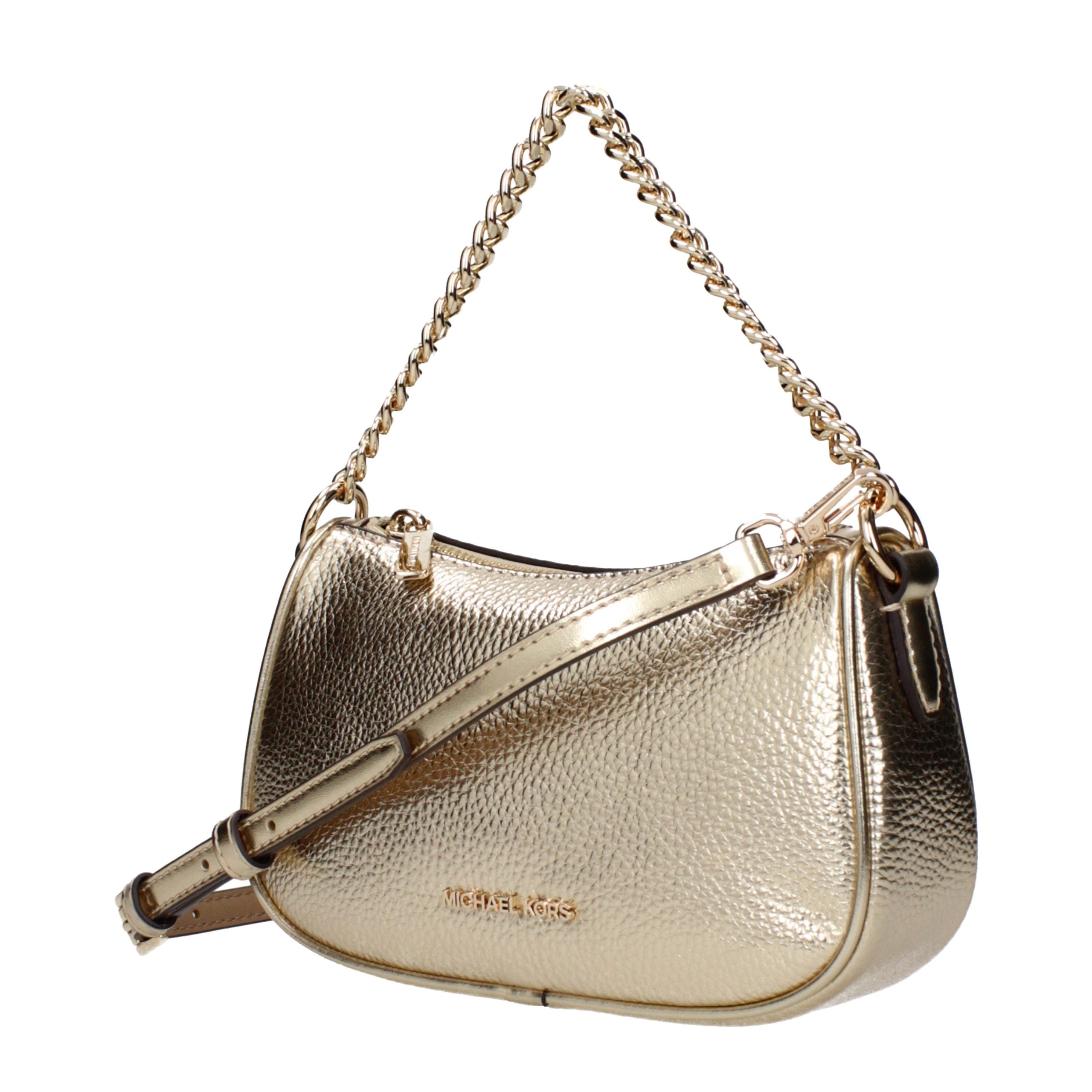 Michael Kors goldene Lederhandtasche