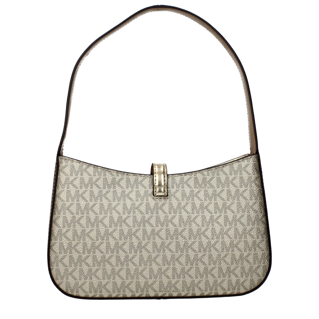 Michael Kors Handtasche aus goldenem Stoff