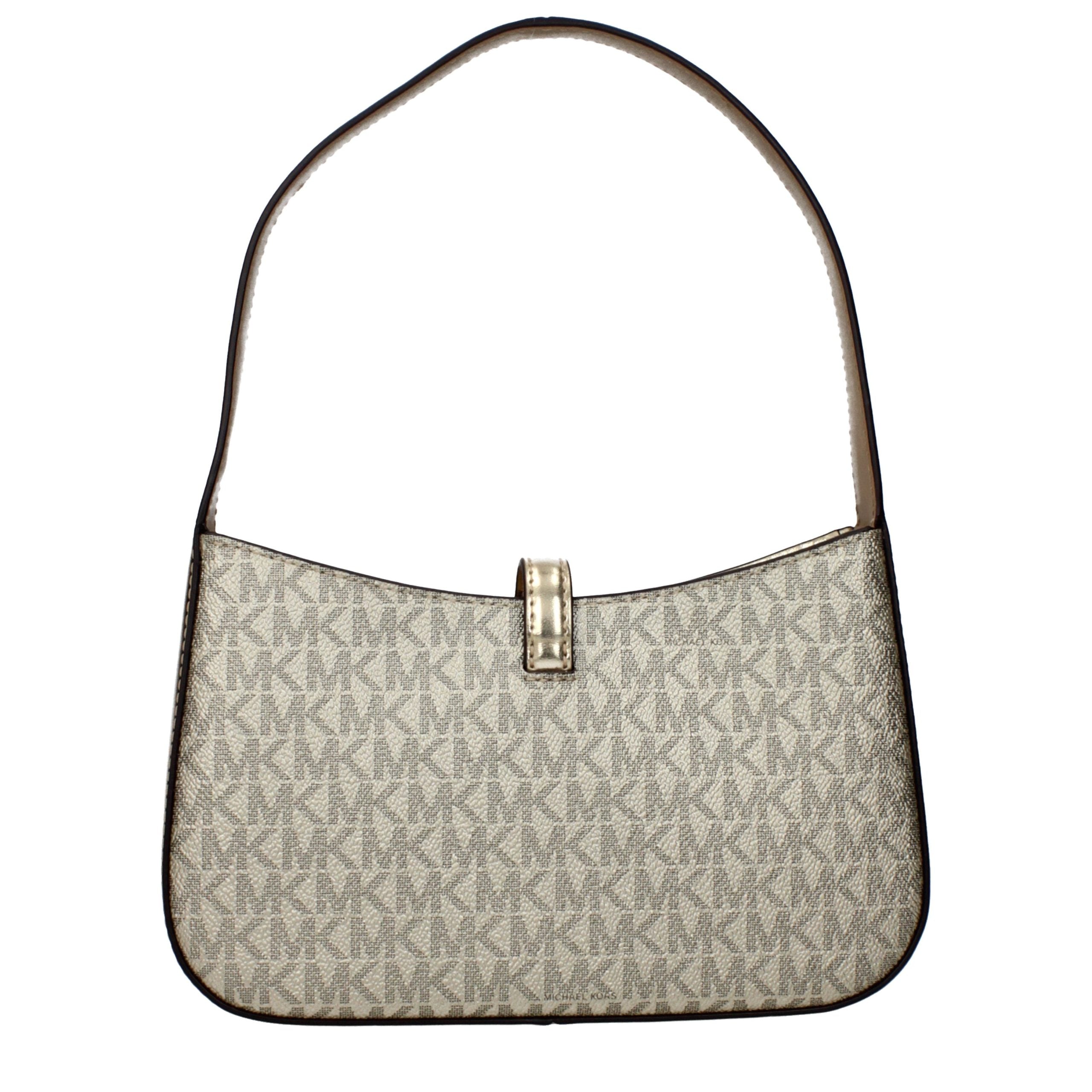 Michael Kors Handtasche aus goldenem Stoff