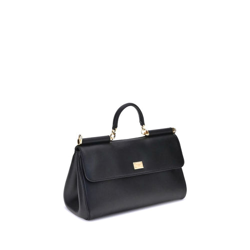 Black Calf Leather Bos Taurus Shoulder Bag