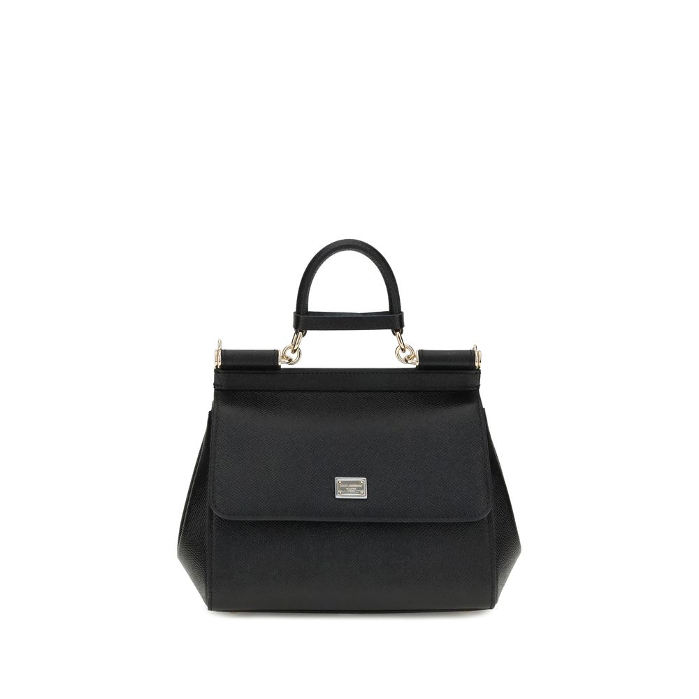 Black Calf Leather Bos Taurus Shoulder Bag