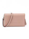 Podwer Pink Avenue Leather Shoulder Strap Bag