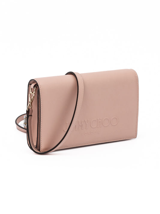 Podwer Pink Avenue Leather Shoulder Strap Bag