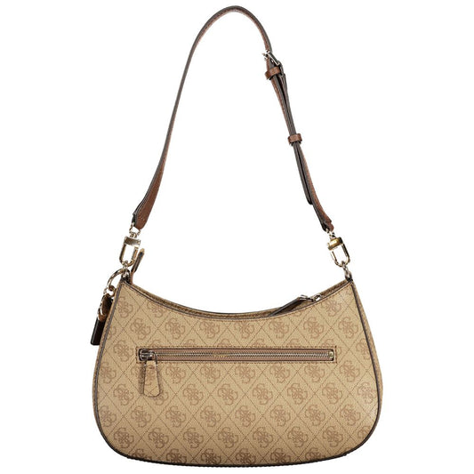 Guess Jeans Beige Polyurethane Women Handbag Guess Jeans Xosier