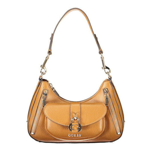 Marrone Poliuretano Womens Handbag
