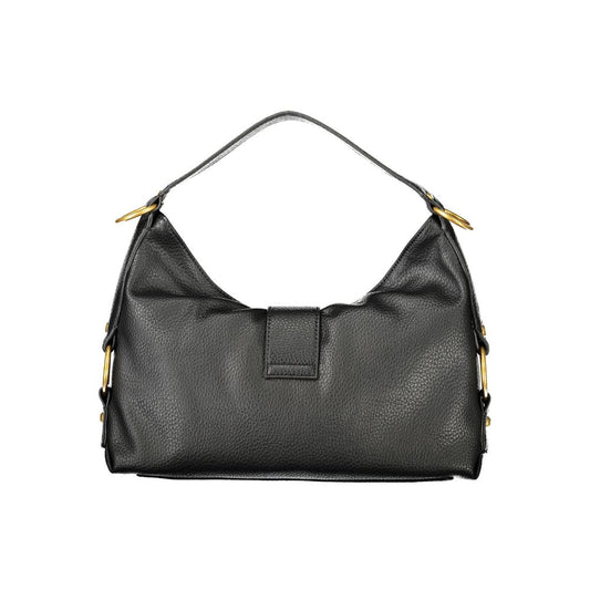 Guess Jeans Nero Poliuretano Women Handbag Guess Jeans Xosier