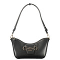 Beige Polyurethane Women Handbag