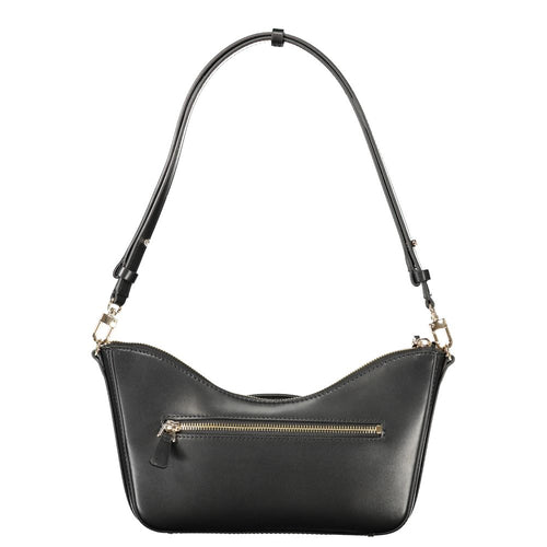 Beige Polyurethane Women Handbag