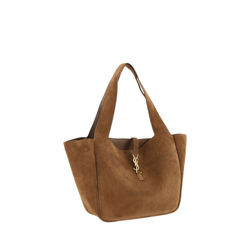 Sac bandoulière en cuir de veau marron Bos Taurus