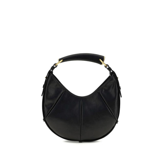 Black Calf Leather Bos Taurus Shoulder Bag