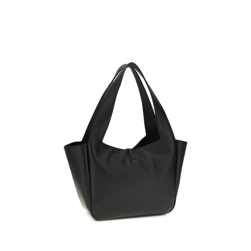 Sac porté épaule noir en autres fibres