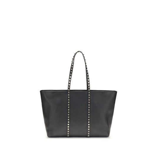 Valentino Garavani Black Calf Leather Bos Taurus Shoulder Bag Valentino Garavani Xosier