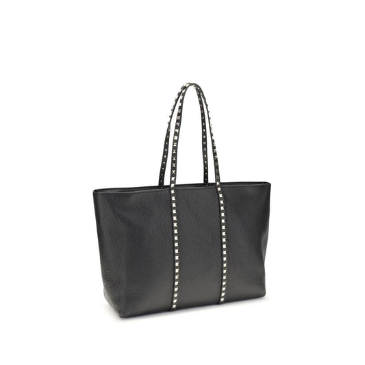Valentino Garavani Black Calf Leather Bos Taurus Shoulder Bag Valentino Garavani Xosier