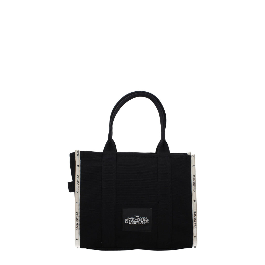 Marc Jacobs Schultertasche aus schwarzem Stoff
