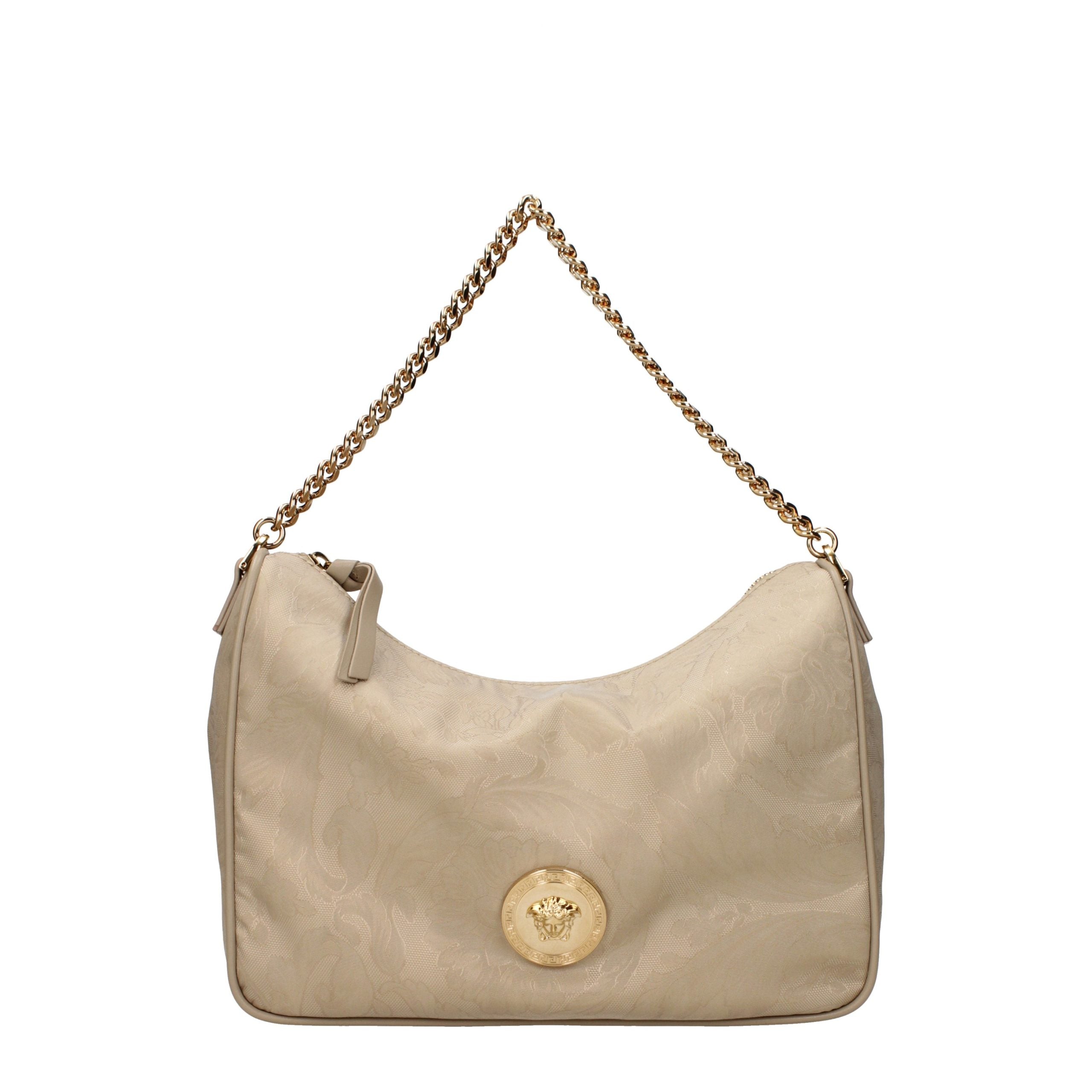 Versace Beige Fabric Handbag Versace Xosier