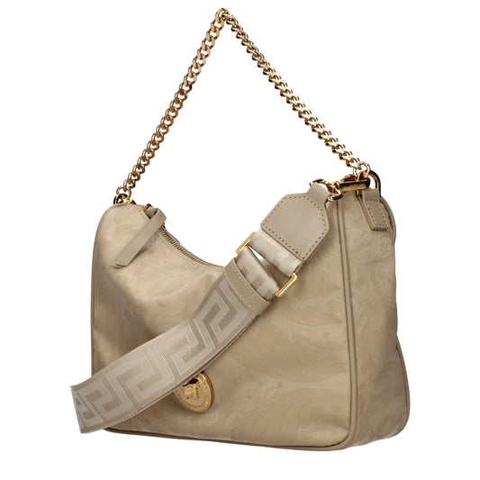 Versace Beige Fabric Handbag Versace Xosier
