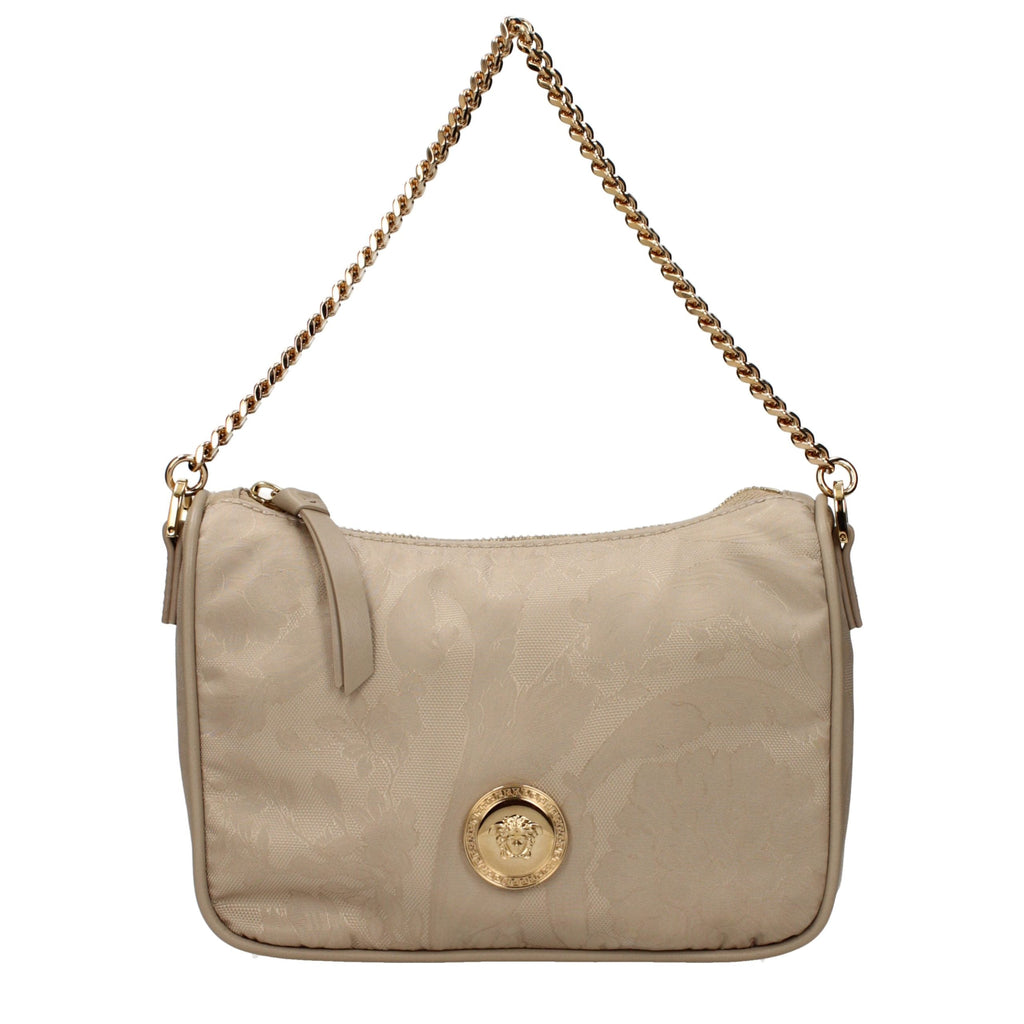 Versace Beige Fabric Handbag Versace Xosier
