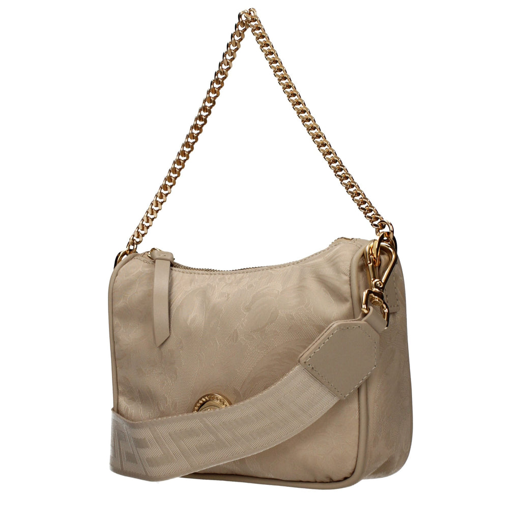 Versace Beige Fabric Handbag Versace Xosier
