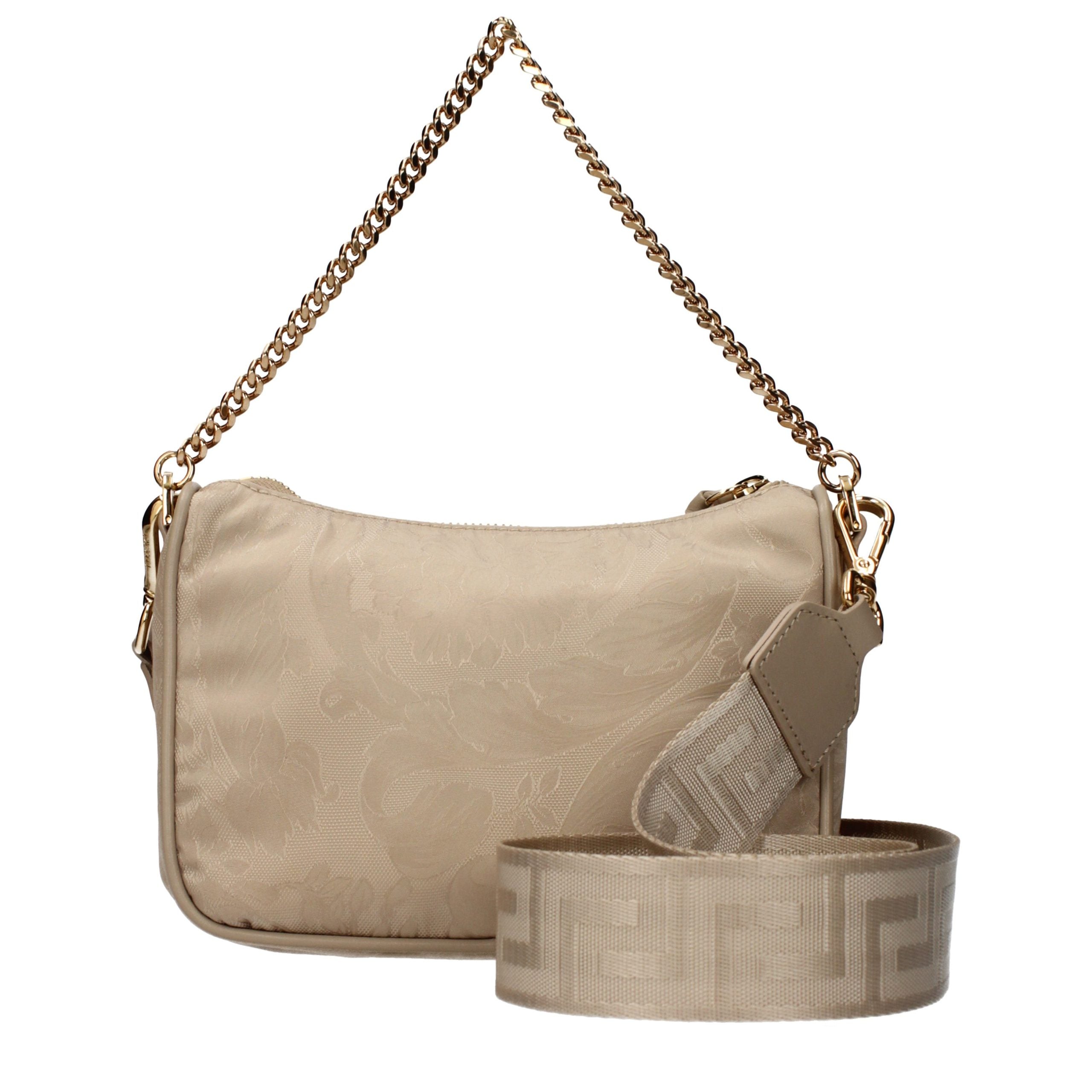 Versace Beige Fabric Handbag Versace Xosier