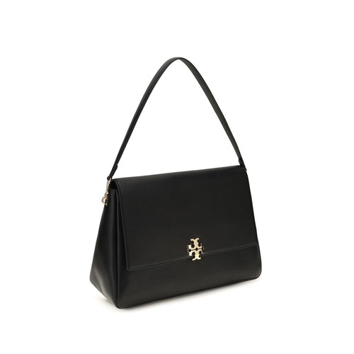 Black Calf Leather Bos Taurus Shoulder Bag
