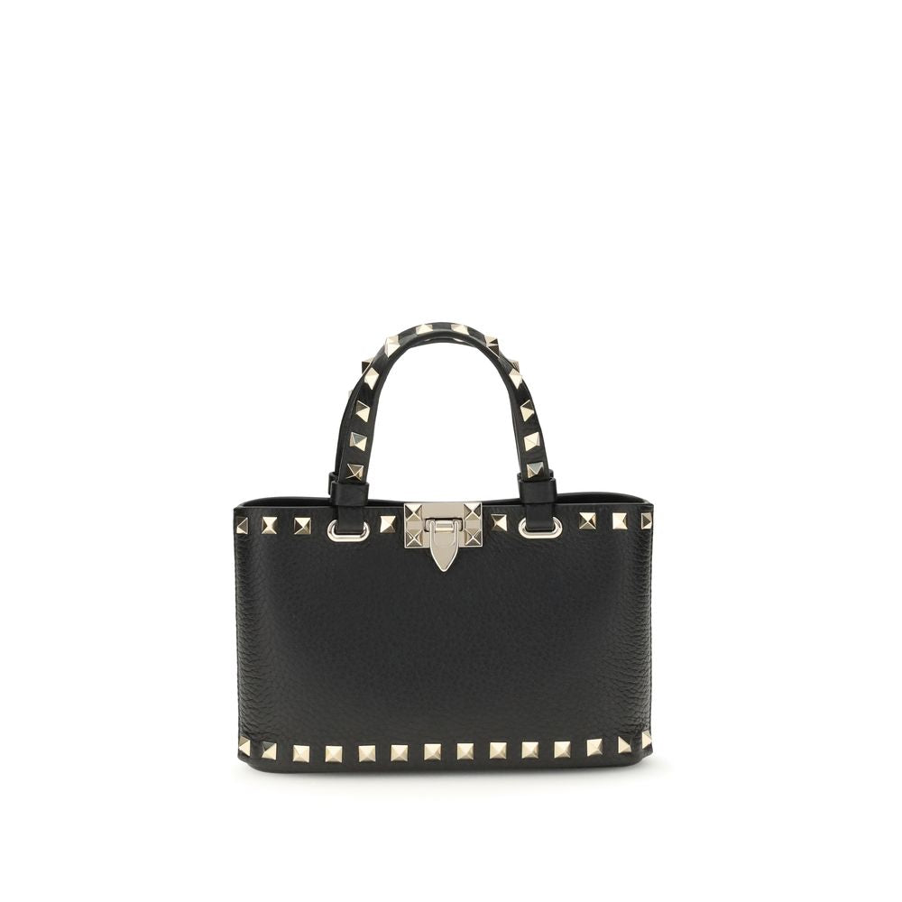 Valentino Garavani Black Calf Leather Bos Taurus Handbag Valentino Garavani Xosier