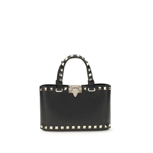Valentino Garavani Black Calf Leather Bos Taurus Handbag Valentino Garavani Xosier