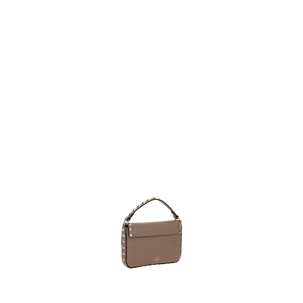 Valentino Garavani Beige Calf Leather Bos Taurus Shoulder Bag Valentino Garavani Xosier