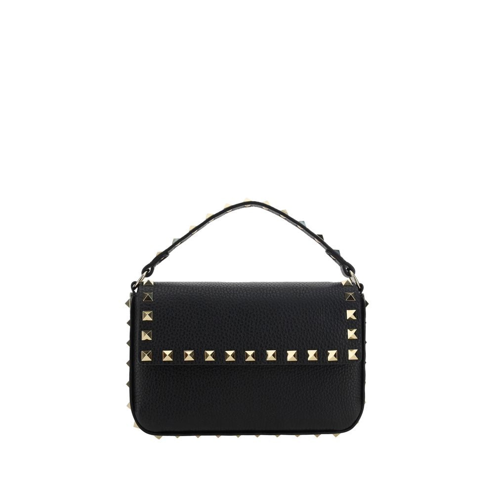 Valentino Garavani Black Calf Leather Bos Taurus Shoulder Bag Valentino Garavani Xosier