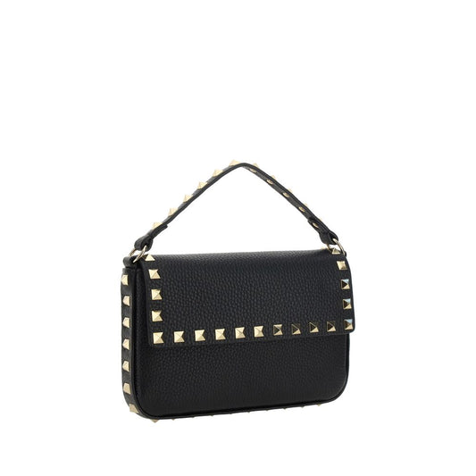 Valentino Garavani Black Calf Leather Bos Taurus Shoulder Bag Valentino Garavani Xosier
