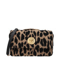 Versace Brown Wool Shoulder Bag Versace Xosier