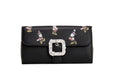 Kate Spade X Disney Black Leather Minnie Mouse Wallet Crossbody Bag Kate Spade Xosier