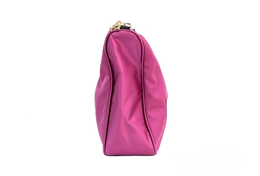 Versace Small Dahlia Nylon Fabric Medusa Pendant Crossbody Shoulder Purse Bag Versace Xosier