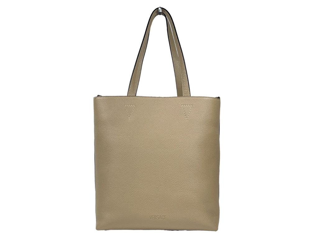 Versace Medusa Large Leather Tote Bag With Pouch Versace Xosier