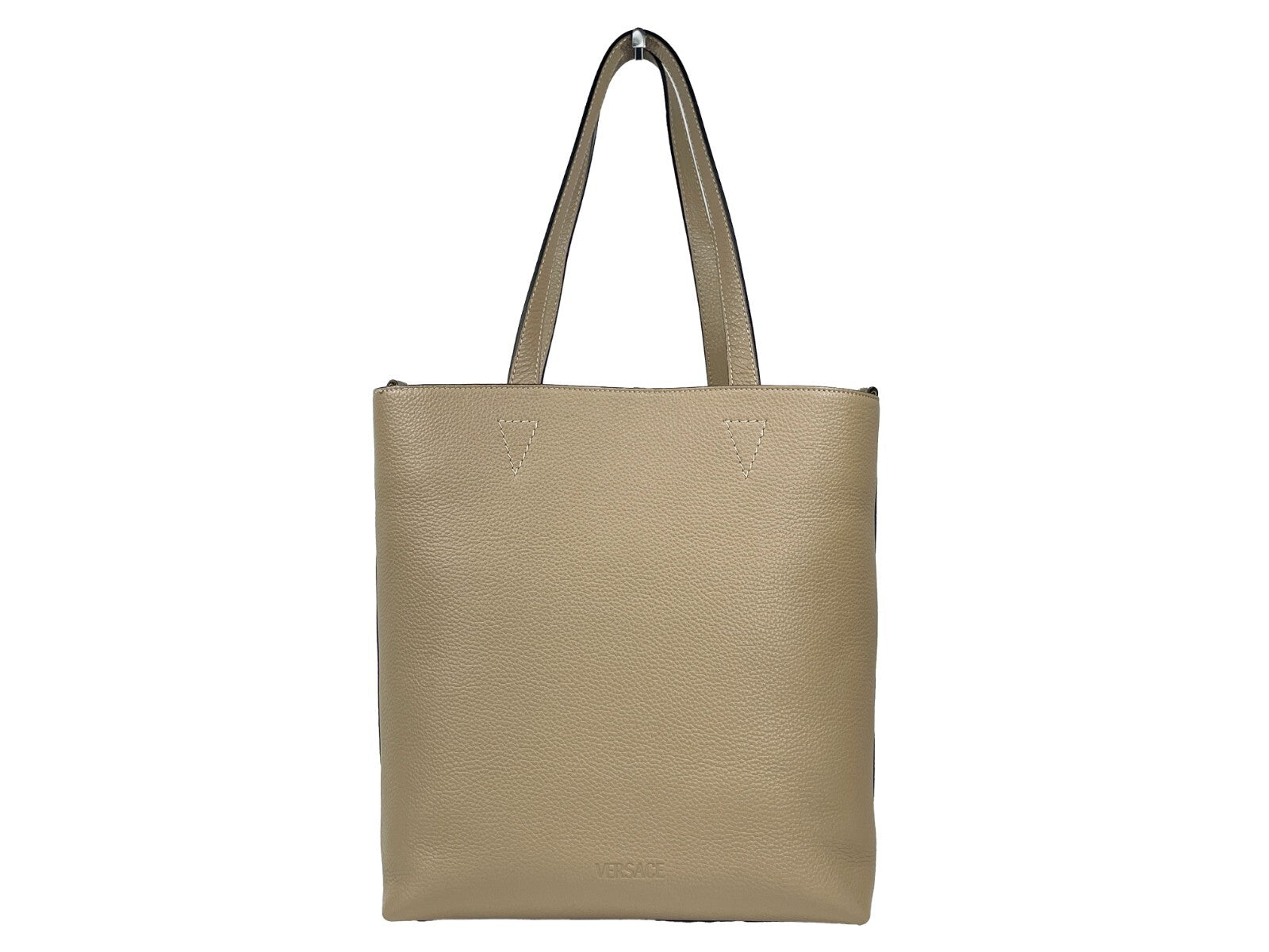 Versace Medusa Large Leather Tote Bag With Pouch Versace Xosier