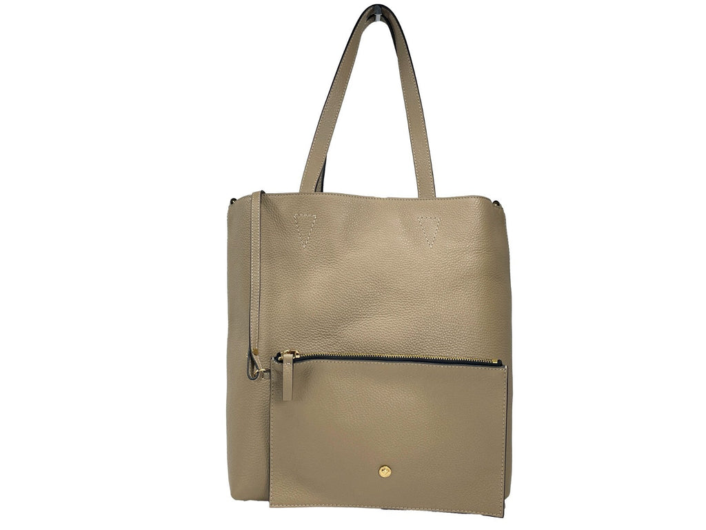 Versace Medusa Large Leather Tote Bag With Pouch Versace Xosier