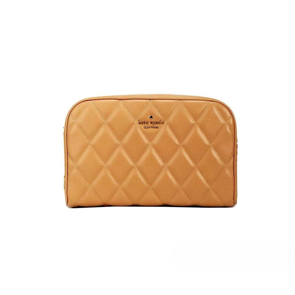Kate Spade Carey Mini Tiramisu Quilted Smooth Leather Camera Crossbody Bag Kate Spade Xosier