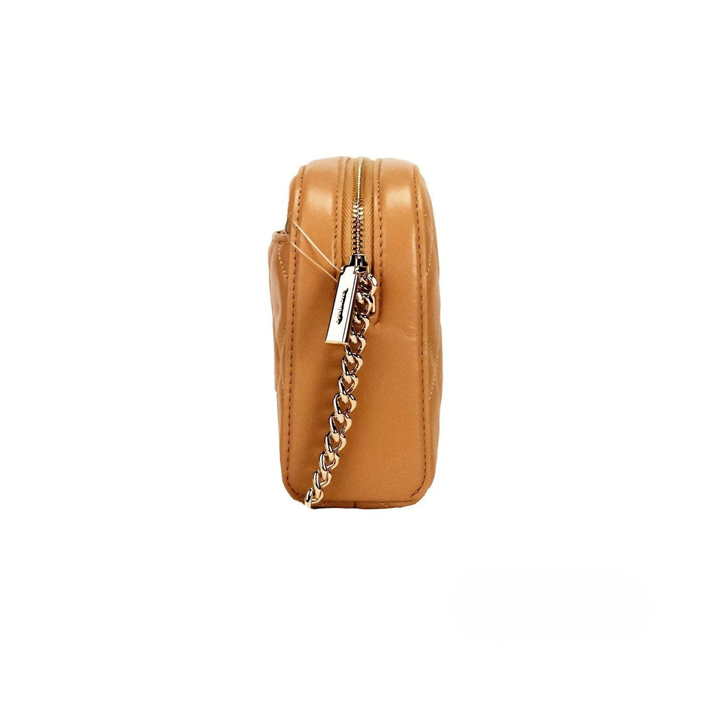 Kate Spade Carey Mini Tiramisu Quilted Smooth Leather Camera Crossbody Bag Kate Spade Xosier