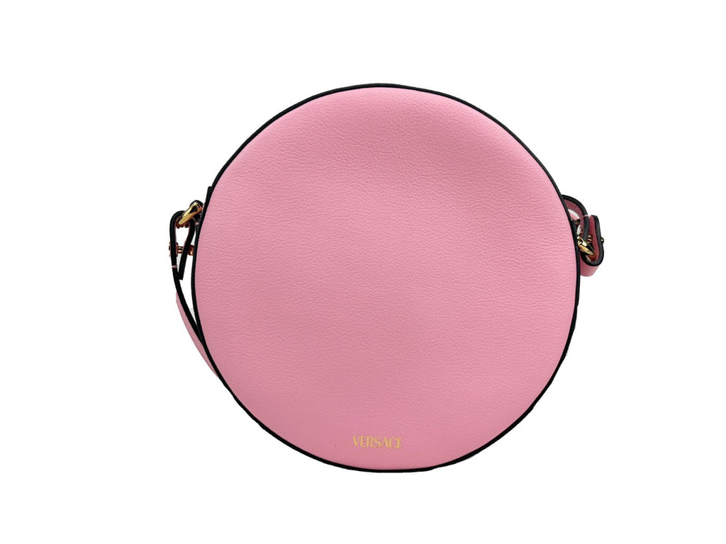 Versace Round Disco Leather Camera Case Crossbody Bag Versace Xosier