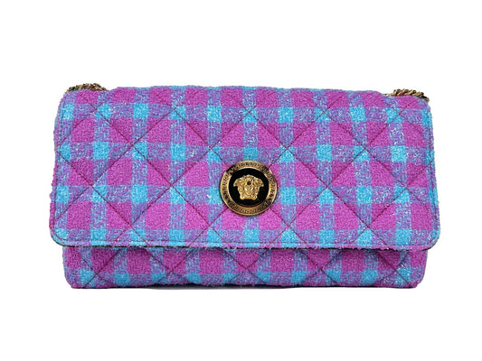 Versace Wool Lurex Medium Shoulder Crossbody Bag Versace Xosier