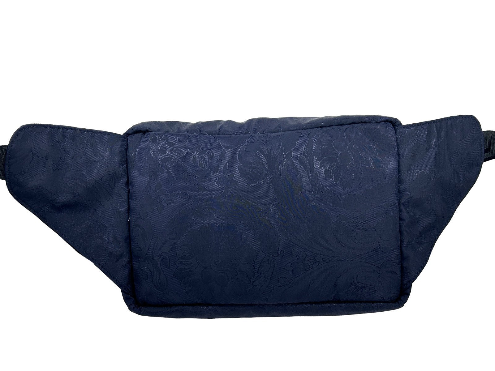 Versace Medusa Navy Nylon Belt Bag Waist Fanny Pack Purse Versace Xosier