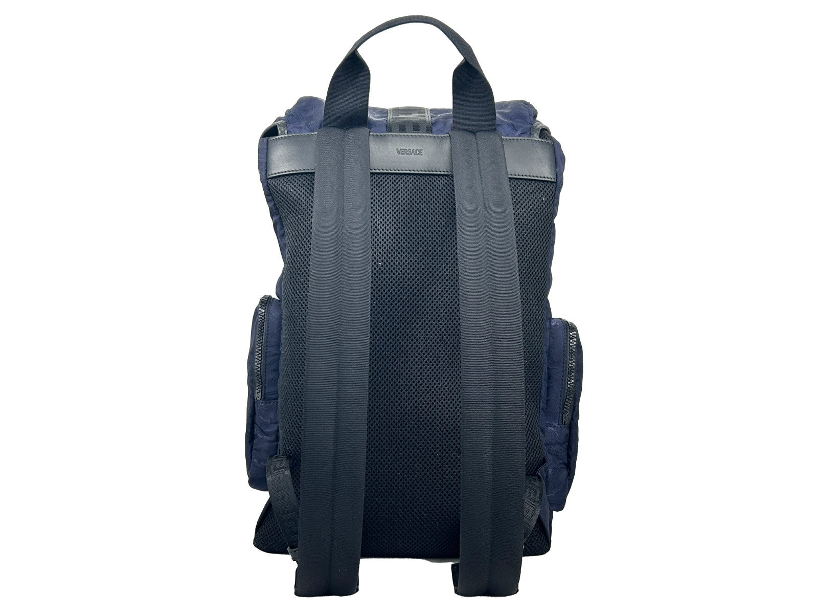 Versace Medusa Nylon Buckle Drawstring Backpack Bag Versace Xosier