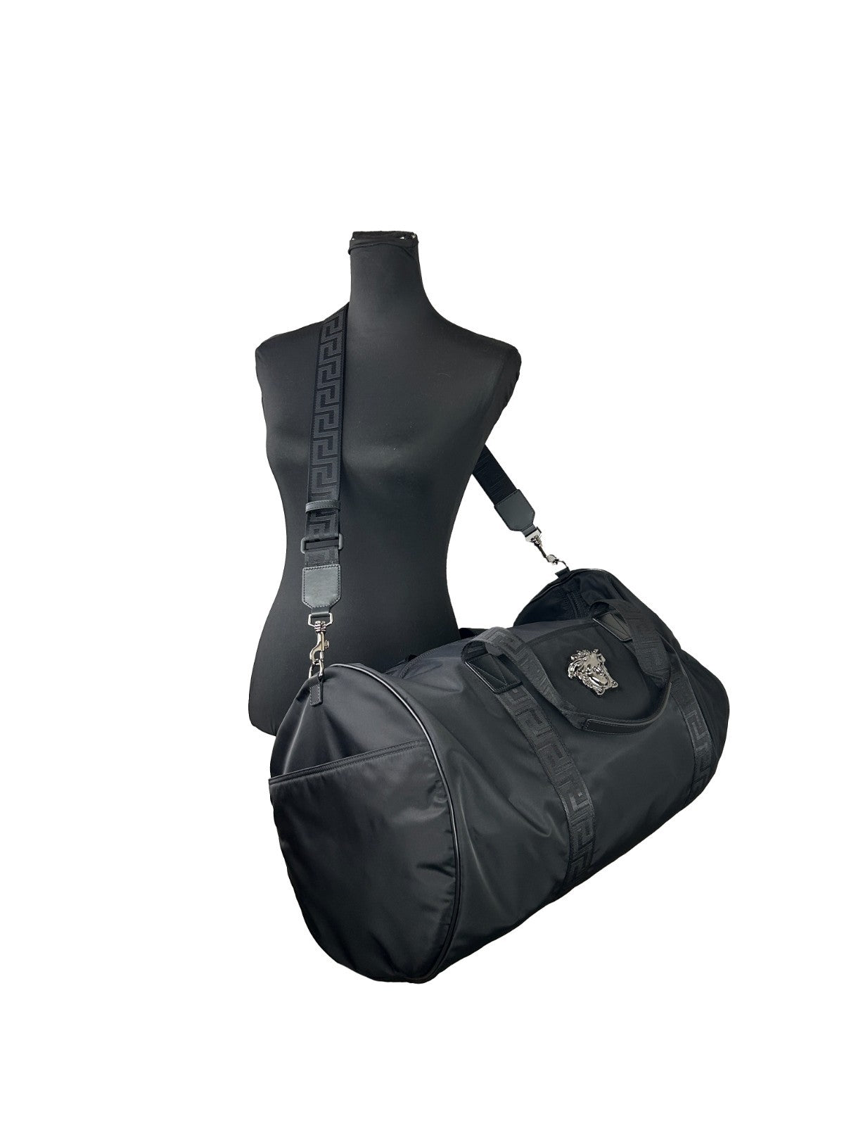 Versace Medusa Large Nylon Duffle Bag Versace Xosier