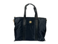 Versace Black Nylon Fabric La Medusa Shoulder Tote Bag Versace Xosier