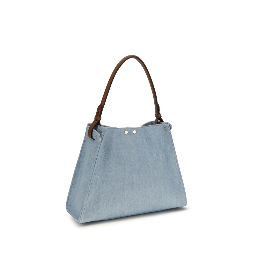 Fendi Blue Cotton Handbag Fendi Xosier