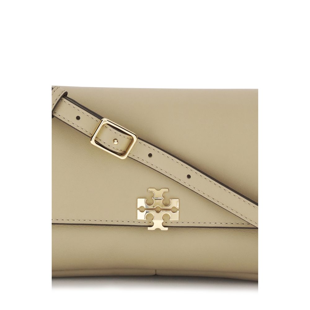 Beige Calf Leather Bos Taurus Shoulder Bag