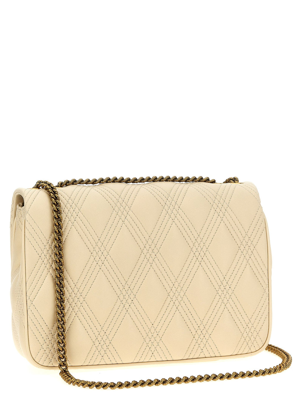 Valentino Garavani White Lamb Leather Shoulder Bag Valentino Garavani Xosier