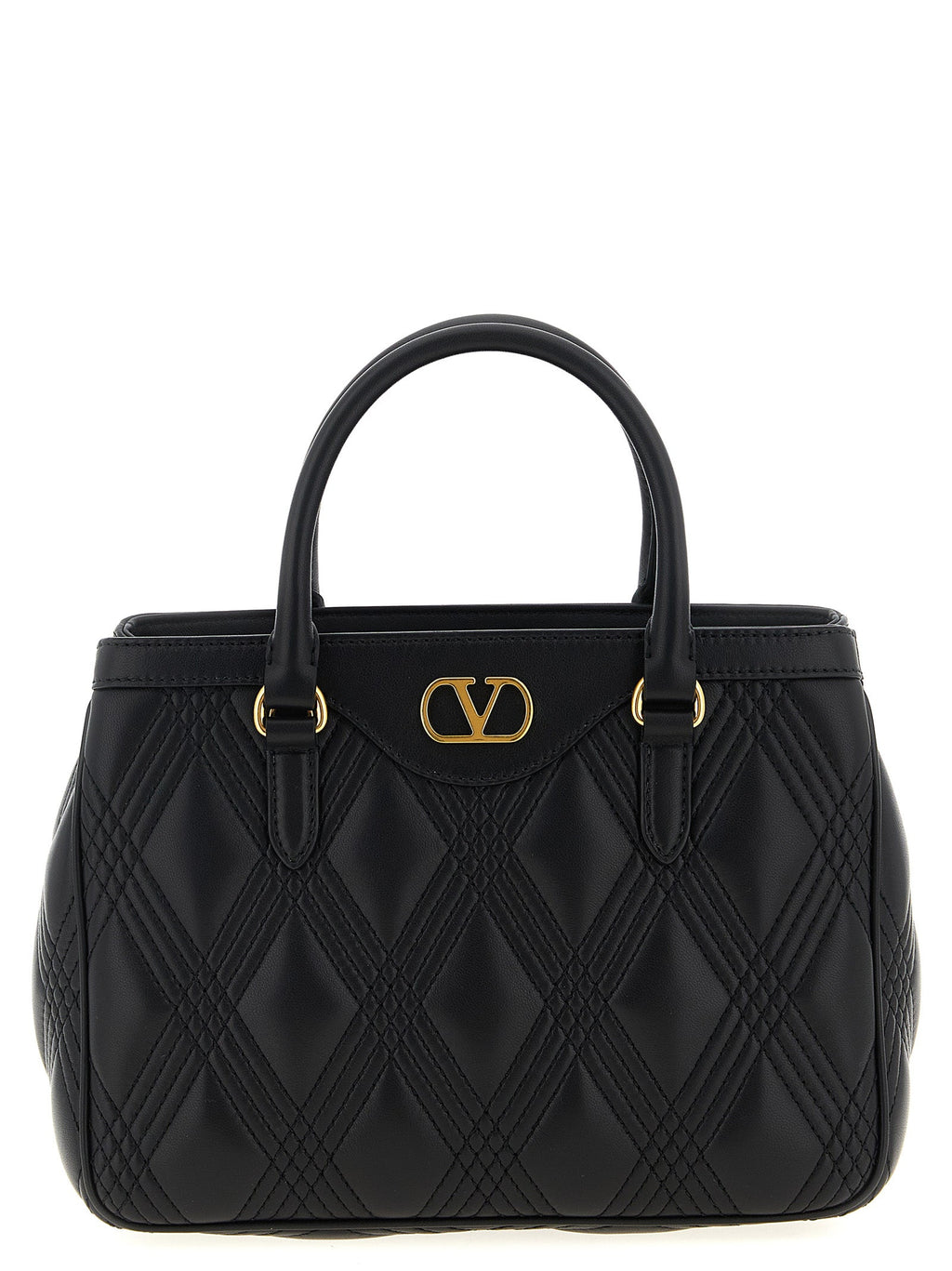 Valentino Garavani Black Lamb Leather Handbag Valentino Garavani Xosier