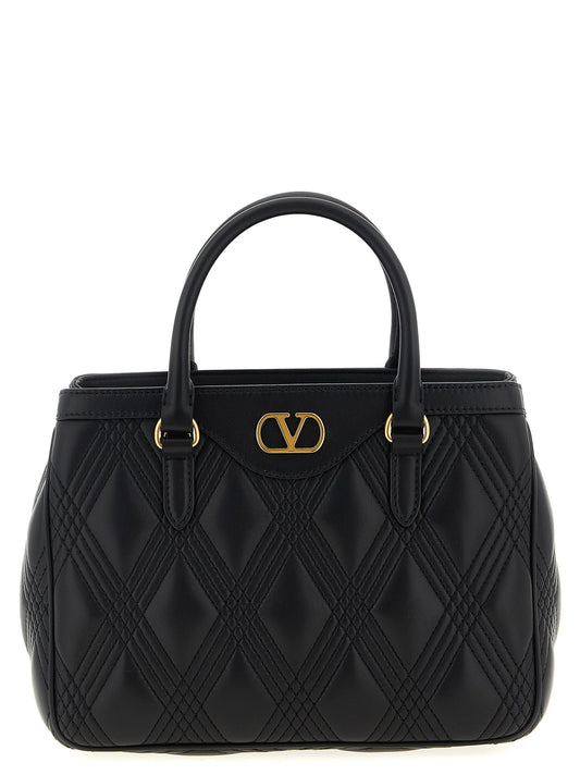 Valentino Garavani Black Lamb Leather Handbag Valentino Garavani Xosier