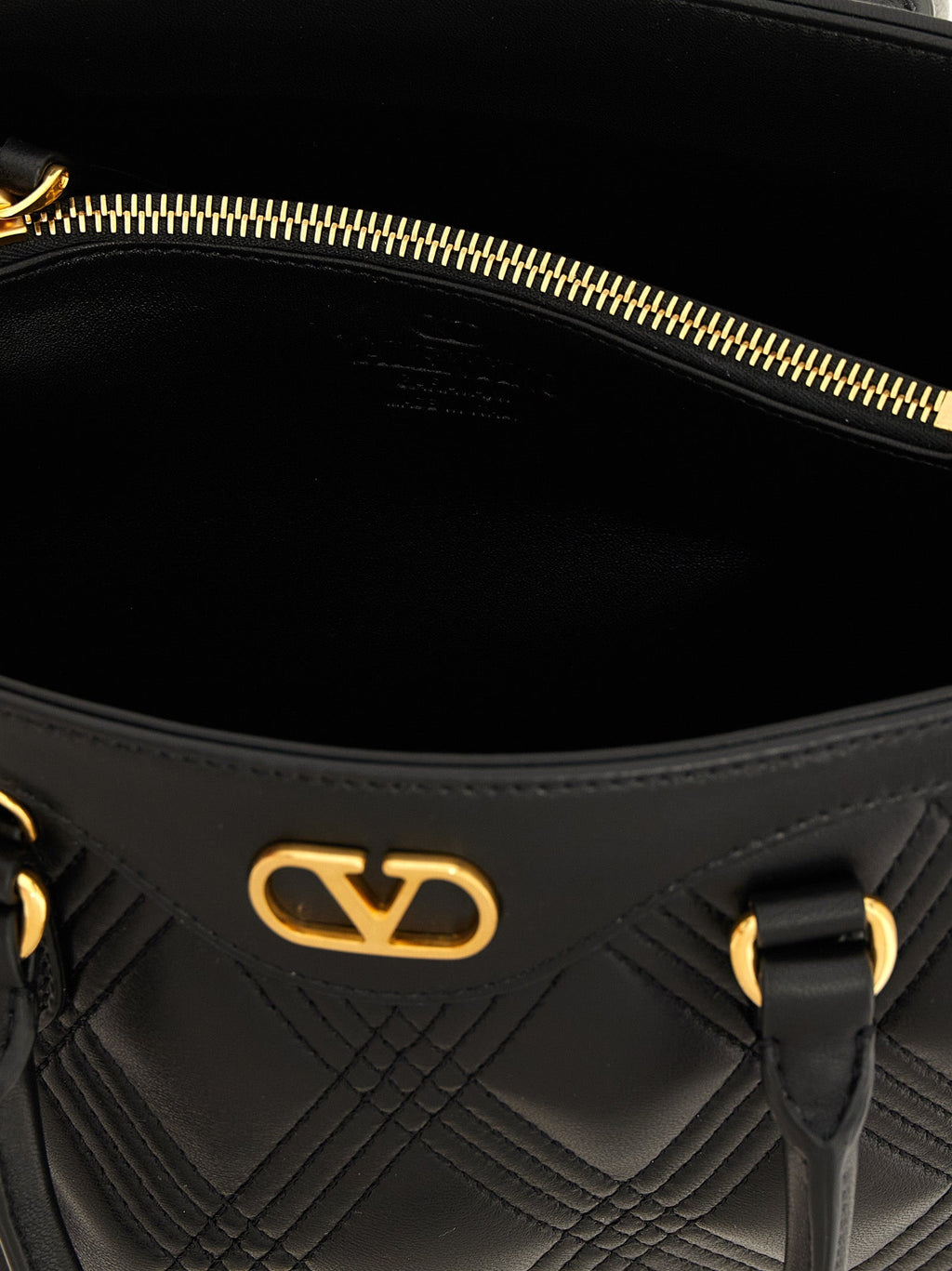 Valentino Garavani Black Lamb Leather Handbag Valentino Garavani Xosier