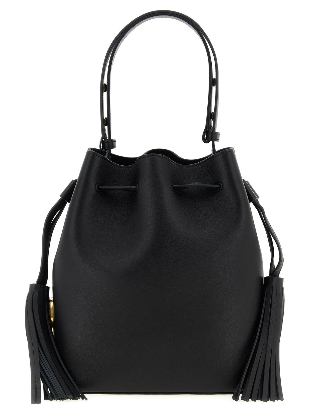 Valentino Garavani Black Calfskin Shoulder Bag Valentino Garavani Xosier